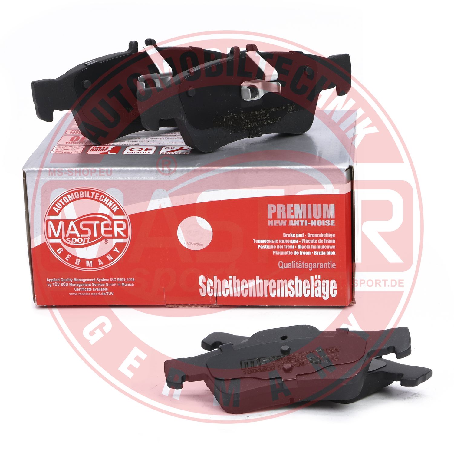 Placute frana MASTERSPORT GERMANY 13046071712N-SET-MS